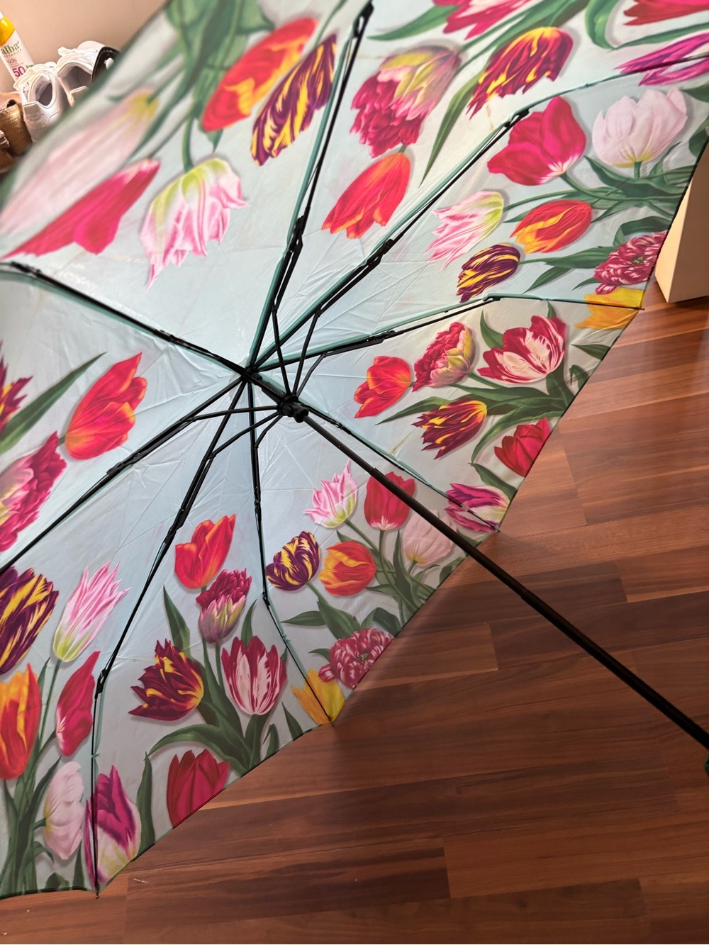 Tulip print Umbrella - from the Tulip museum Amsterdam